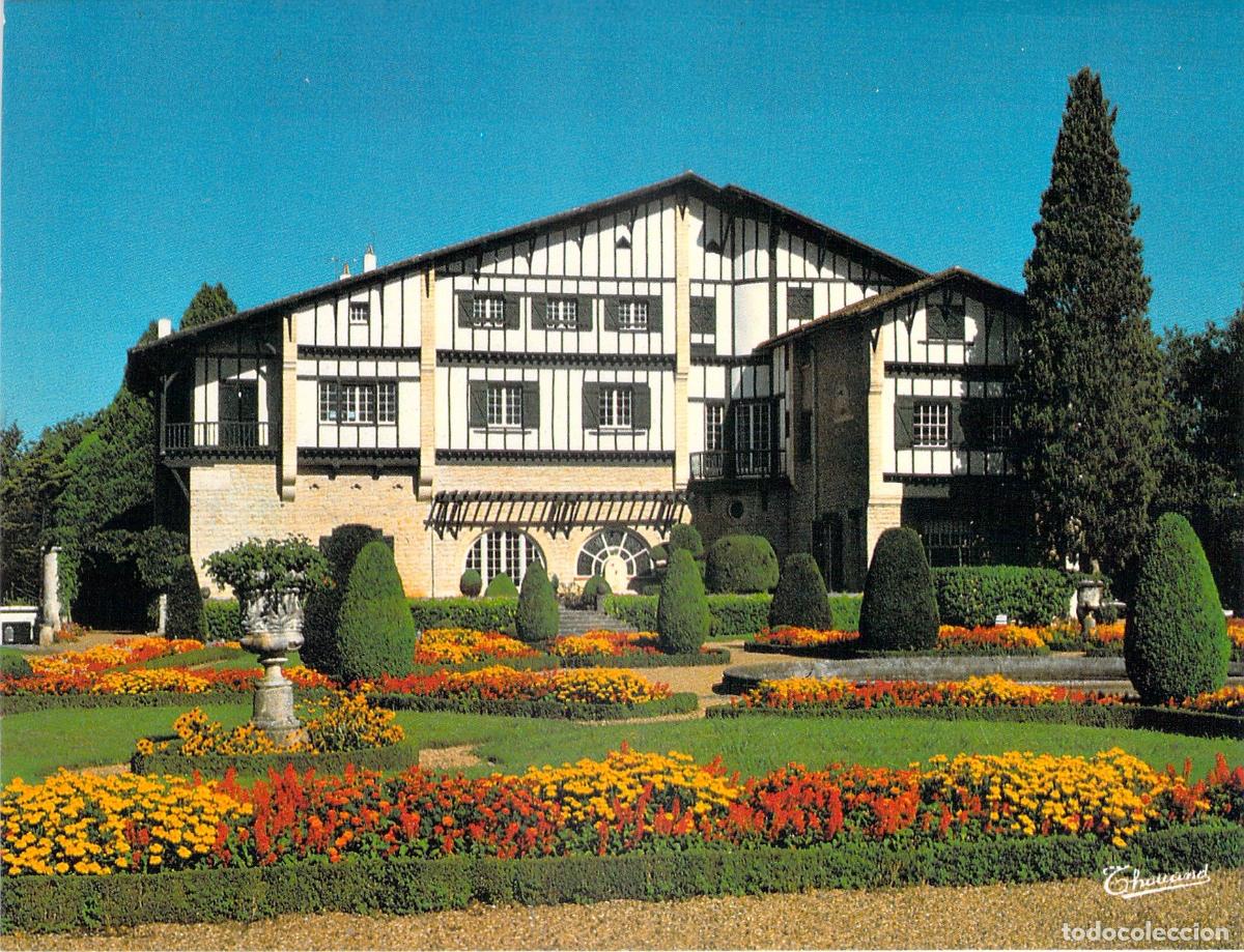Postales: Postal de la Villa Arnaga en Cambo-les-Bains, Francia
