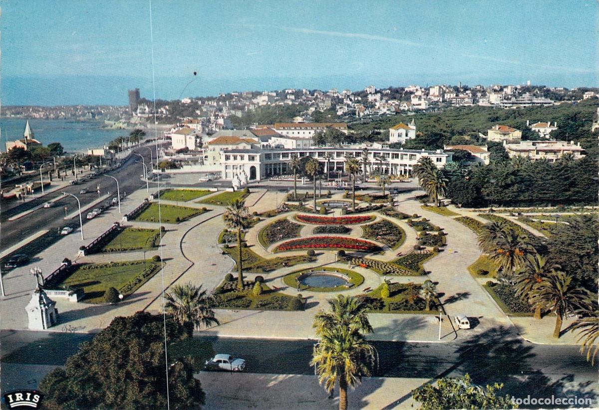 Postales: Postal de Estoril, Parque en Portugal