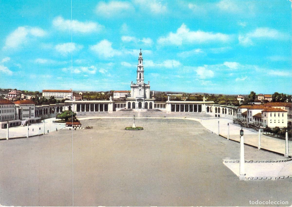 Postales: Postal del Recinto del Santuario de F&aacute;tima en Portugal