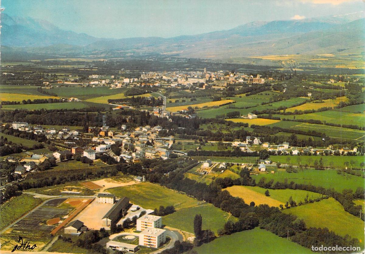 Postales: Postal a&eacute;rea de Bourg-Madame en la Cerdanya