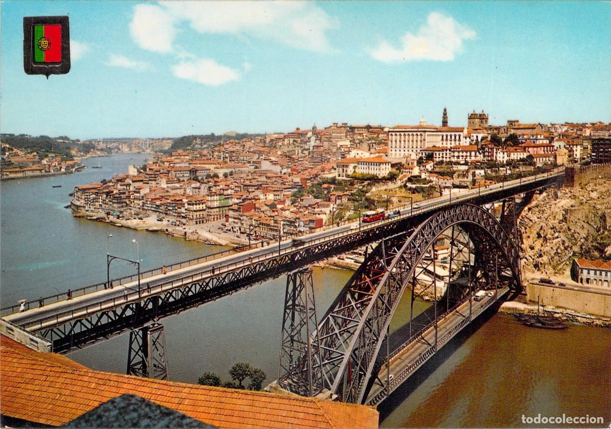 Postales: Postal de Oporto Portugal Vista del Puente Don Luis