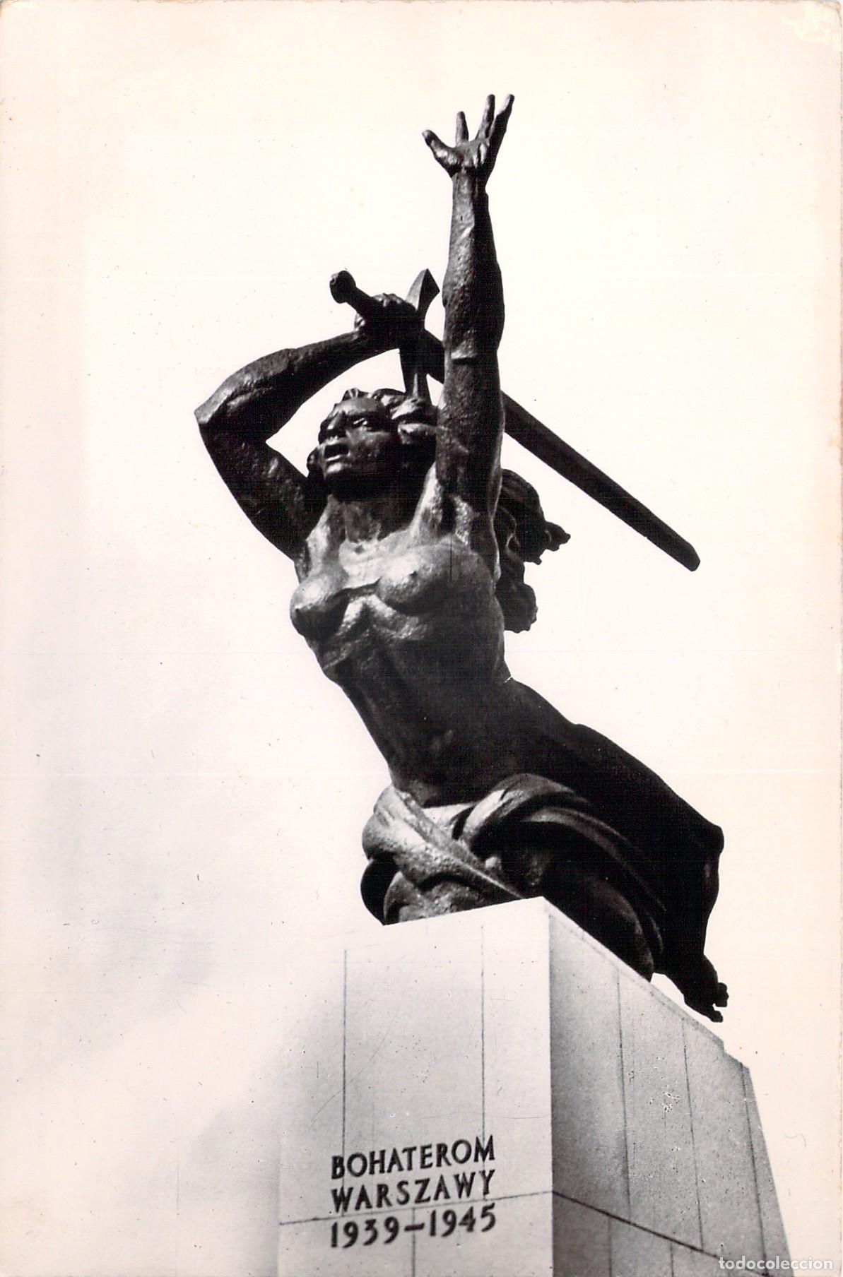 Postales: Postal de Varsovia, Monumento a los H&eacute;roes de la ciudad