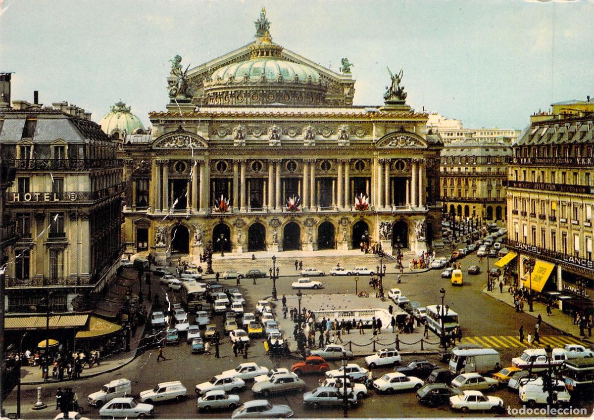 Postales: Postal de la &Oacute;pera de Par&iacute;s Francia