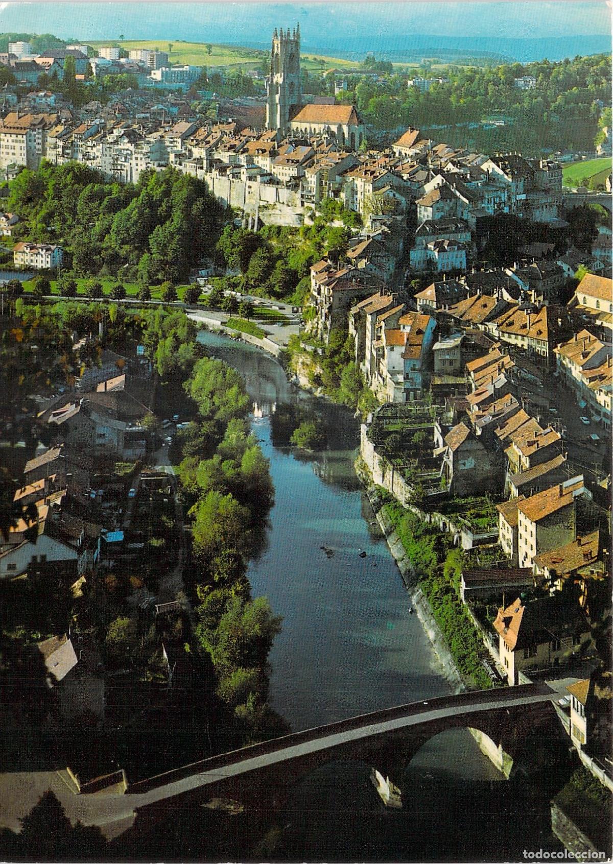 Postales: Postal de Friburgo Suiza La Vieille Ville