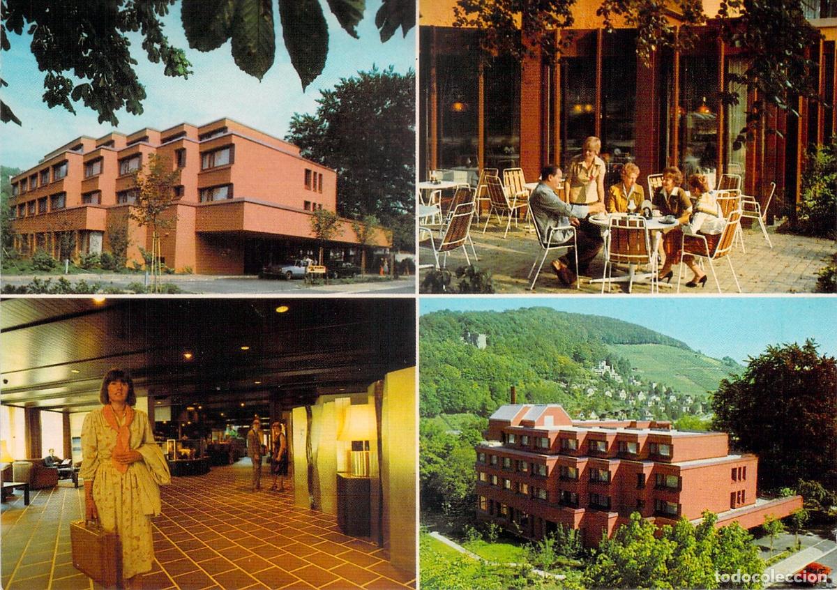 Postales: Postal del Hotel Du Parc en Baden Suiza
