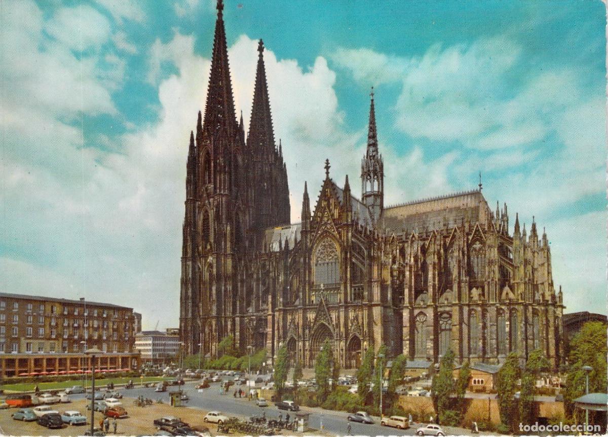 Postales: Postal de la Catedral de Colonia en Alemania