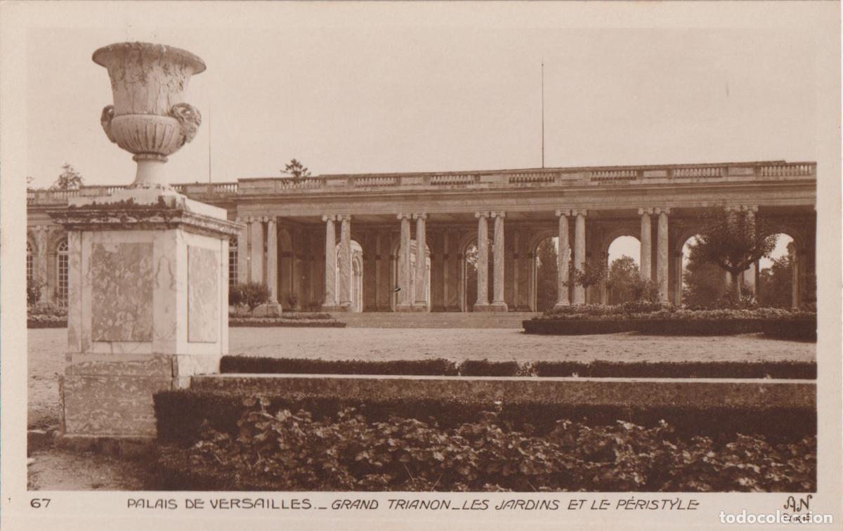Postales: FRANCIA, PALACIO DE VERSALLES, GRAN TRIANON, LES JARDINS ET P&Eacute;RISTYLE - A.NOYER 67 - S/C