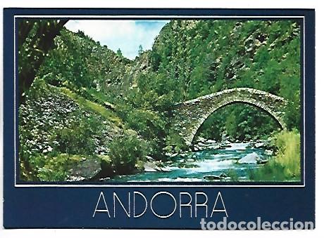 Postales: PONT ROMANIC DE SANT ANTONI.- LA MASSANA / ANDORRA