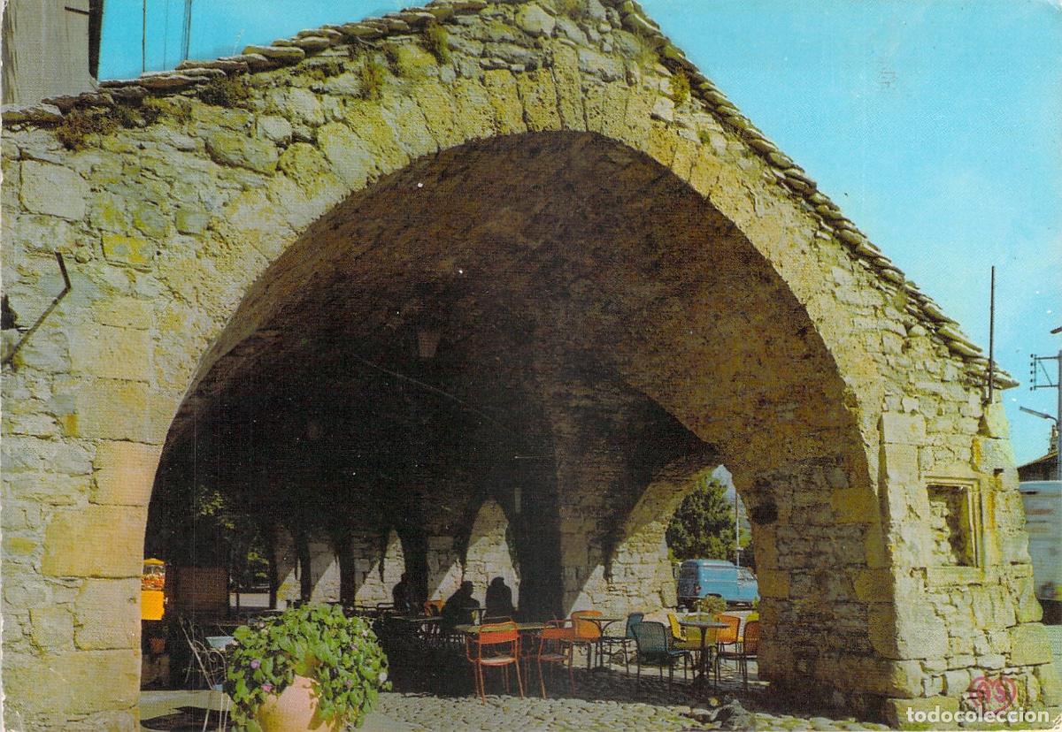 Postkarten: Postal de Les Halles en Nant, Aveyron, Francia