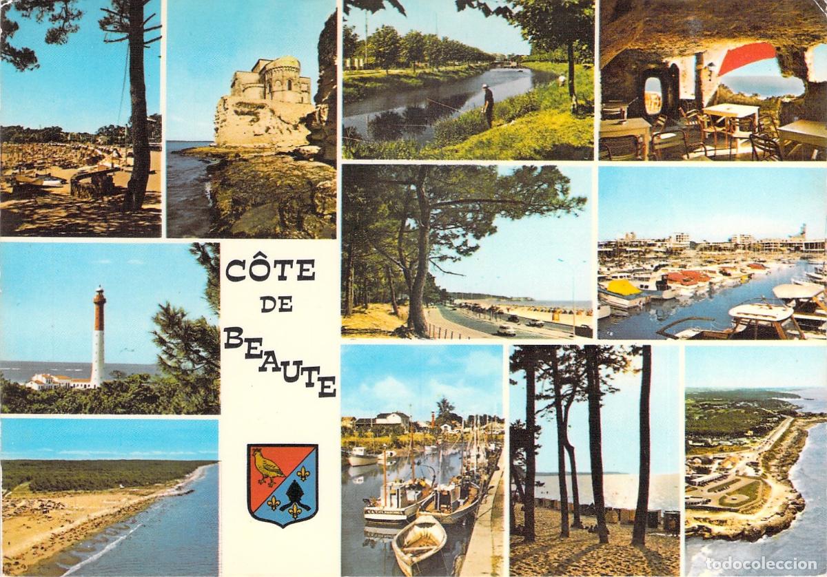 Cartes Postales: Postal de la C&ocirc;te de Beaut&eacute; Francia Vistas de Royan y Alrededores