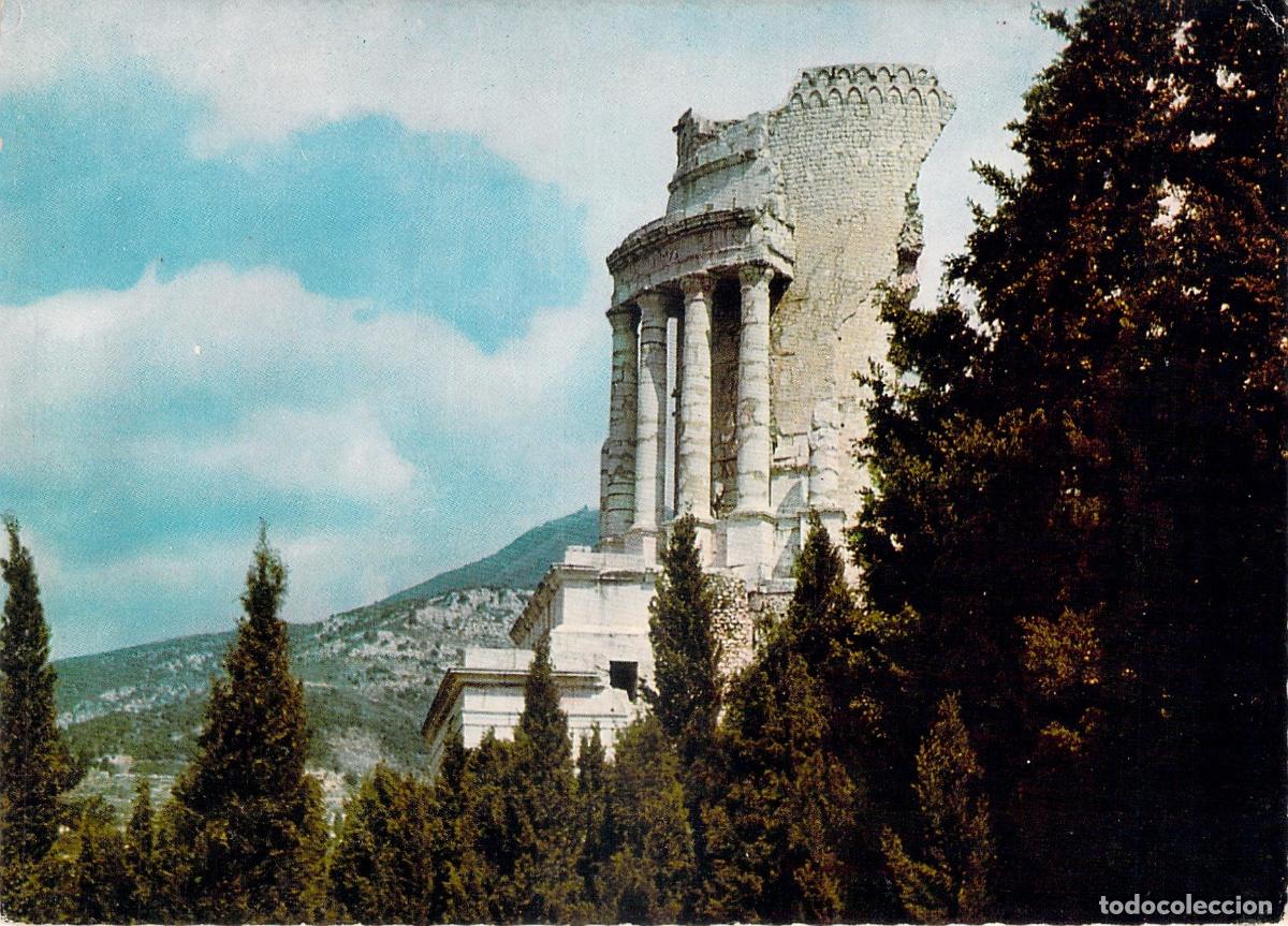 Postales: Postal de La Turbie, Francia, con el Trofeo de Augusto