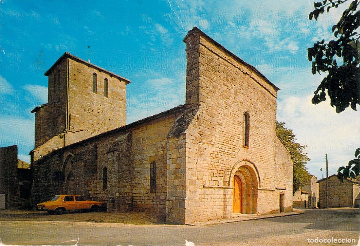 Postais: Postal de la Iglesia de Villefagnan en Charente, Francia