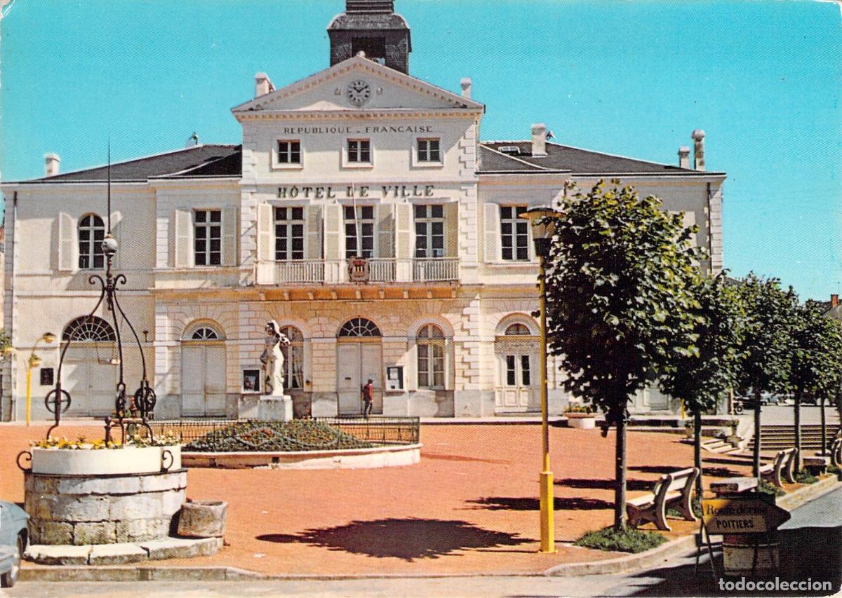 Postales: Postal de Ruffec, H&ocirc;tel de Ville en Francia
