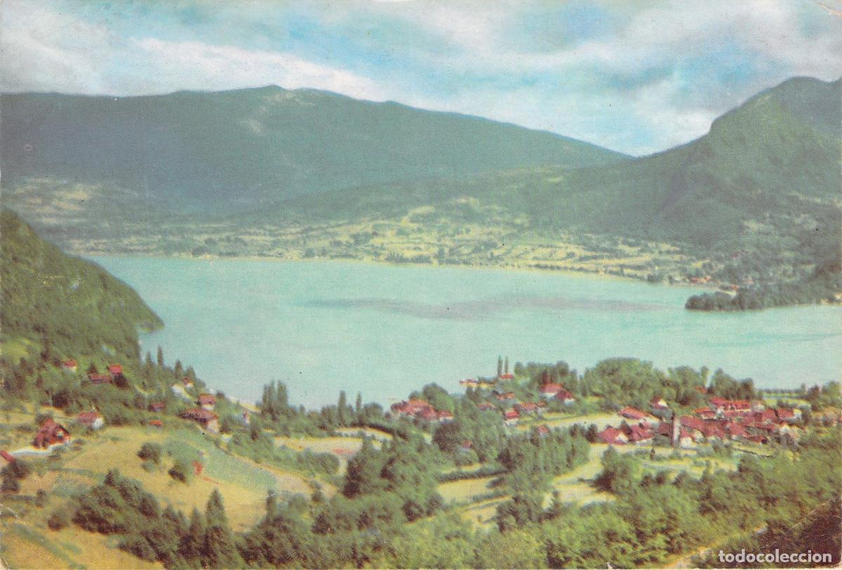 Postales: Postal de Lago de Annecy en Alta Saboya, Francia