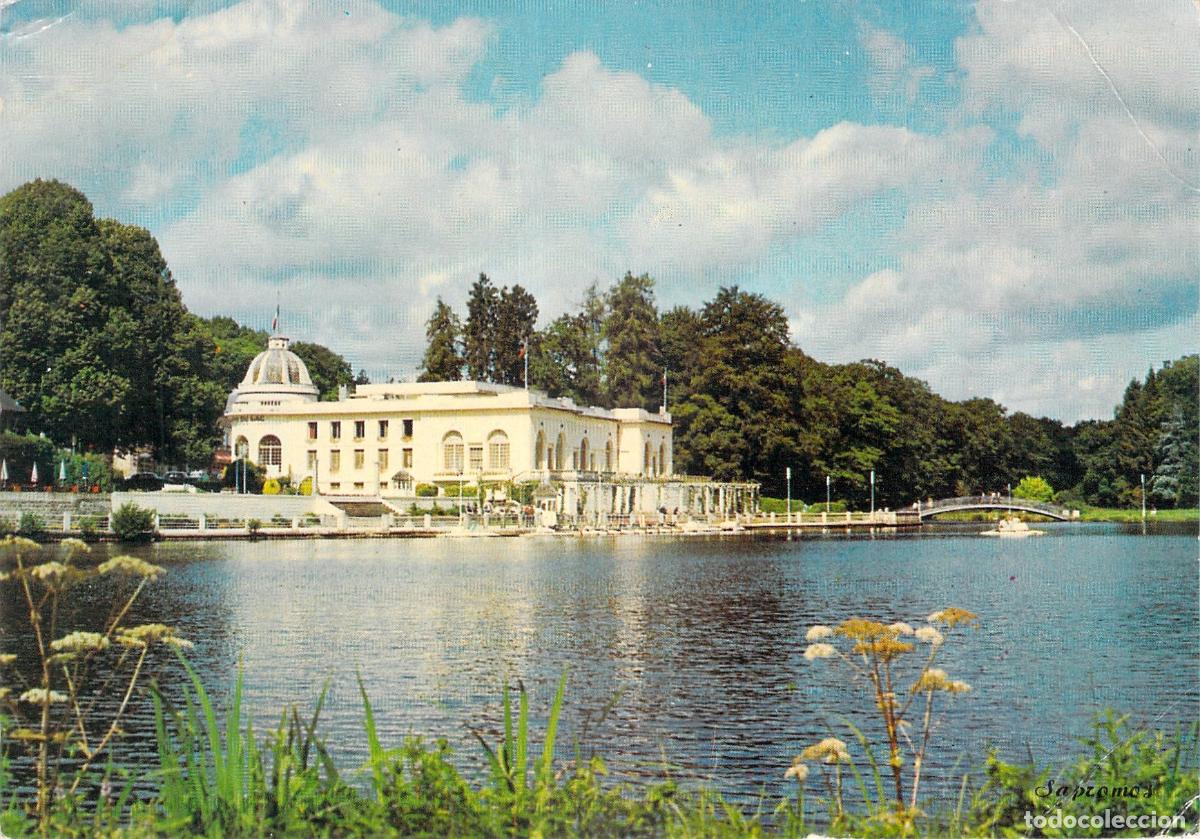 Postales: Postal de Le Casino du lac en Bagnoles de l'Orne Francia