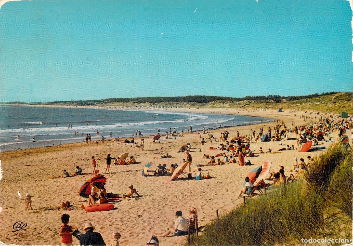 Postales: Postal de la Playa de Sables Vigniers en Ile d'Oleron, Francia