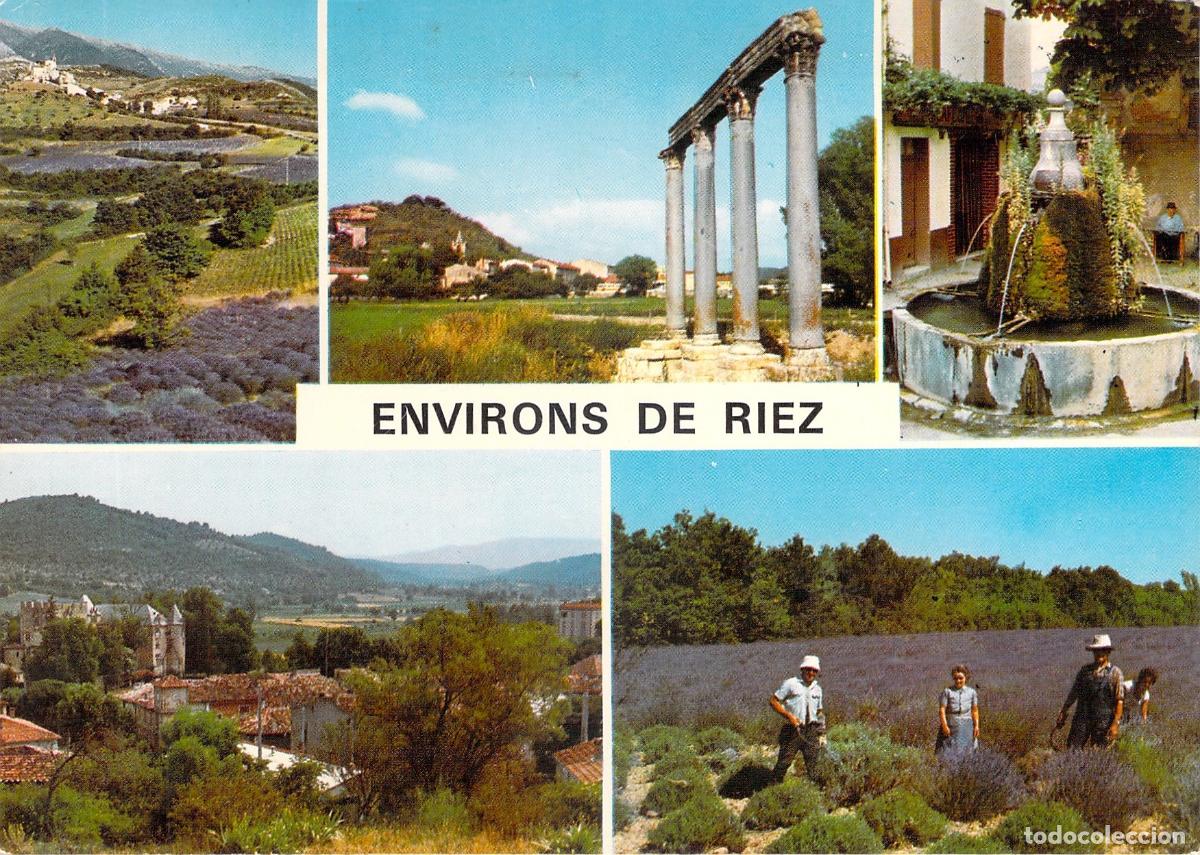 Postales: Postal de Riez y sus alrededores en la regi&oacute;n de Provenza, Francia