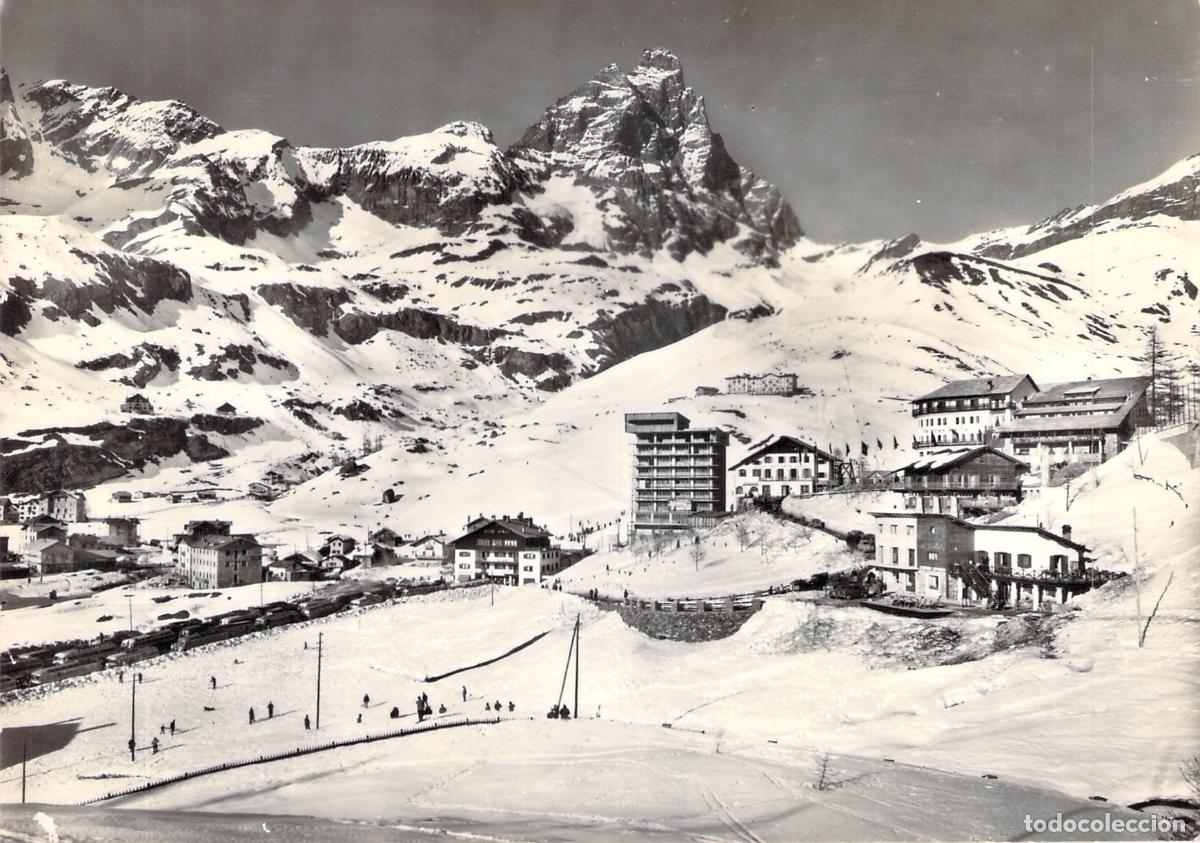Postales: Postal de Cervinia Breuil y Monte Cervino en los Alpes Italianos