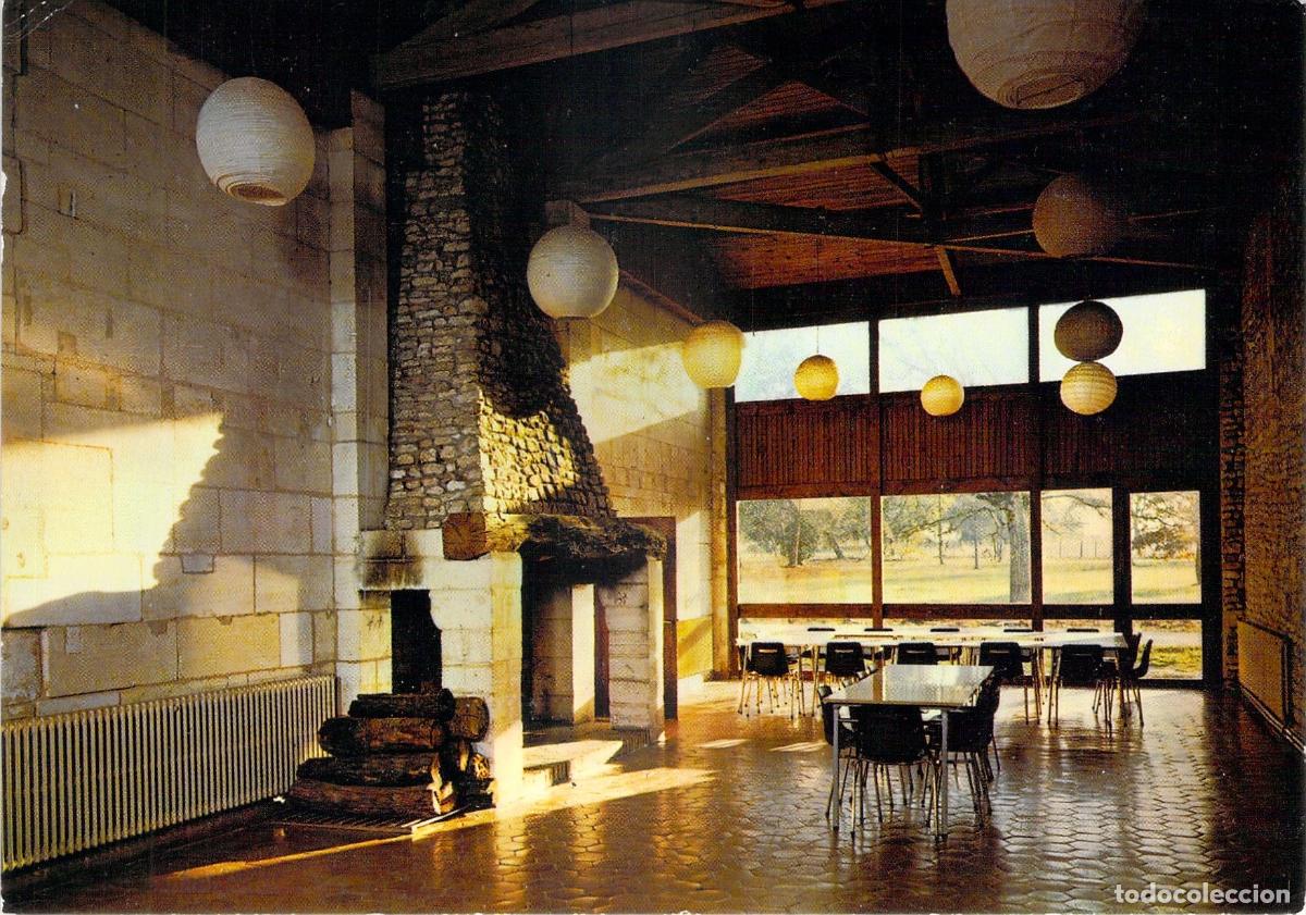 Postais: Postal de la sala de reuniones del Logis du Brillac en Jarnac Francia