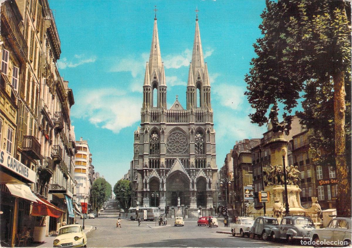 Postcards: Postal de la Iglesia Saint Vincent de Paul en Marsella, Francia