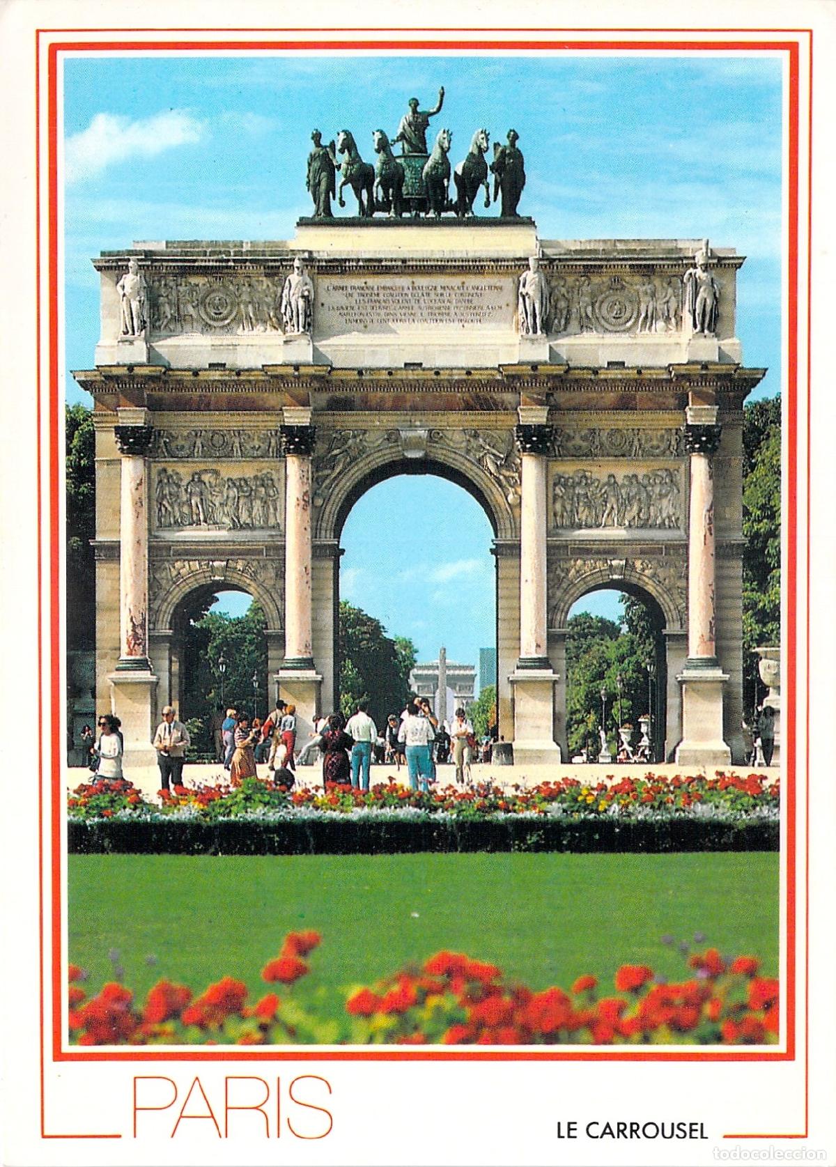 Postales: Postal de Paris: Arco de Triunfo del Carrousel