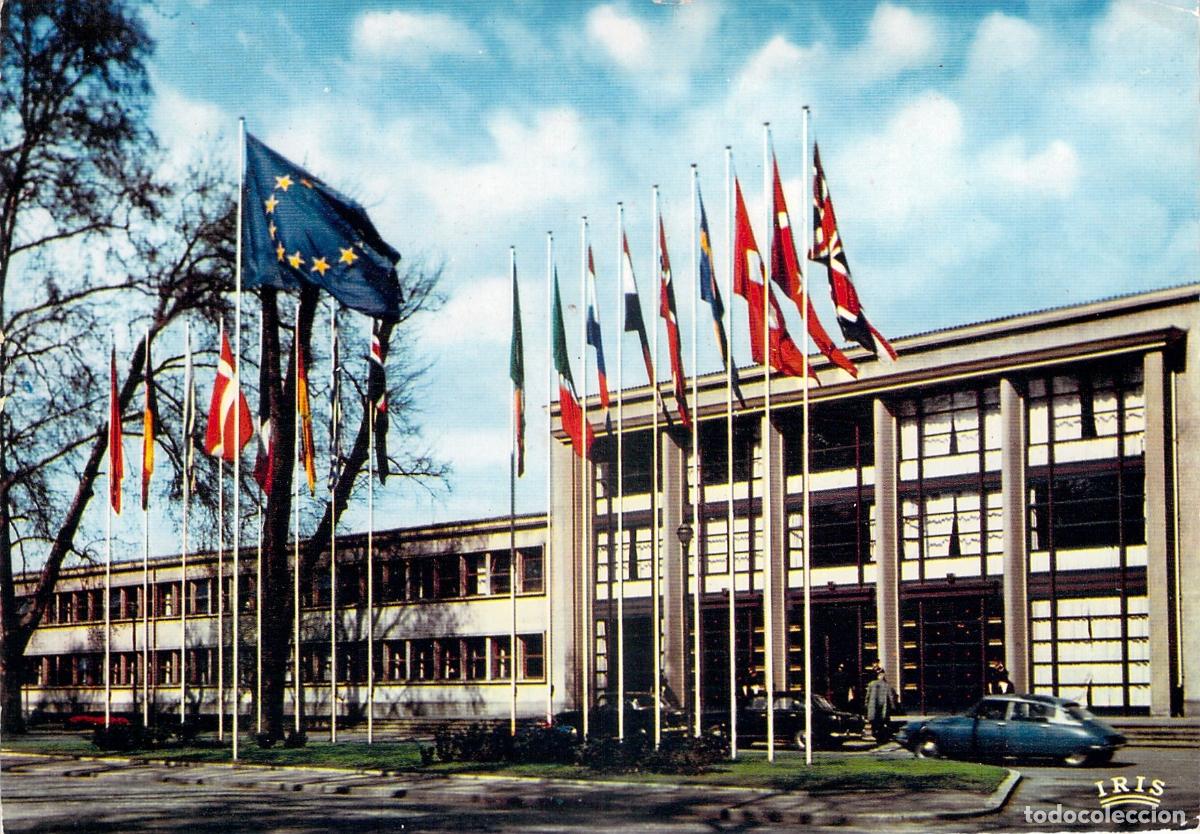 Postales: Postal de la Maison de l'Europe en Estrasburgo Francia