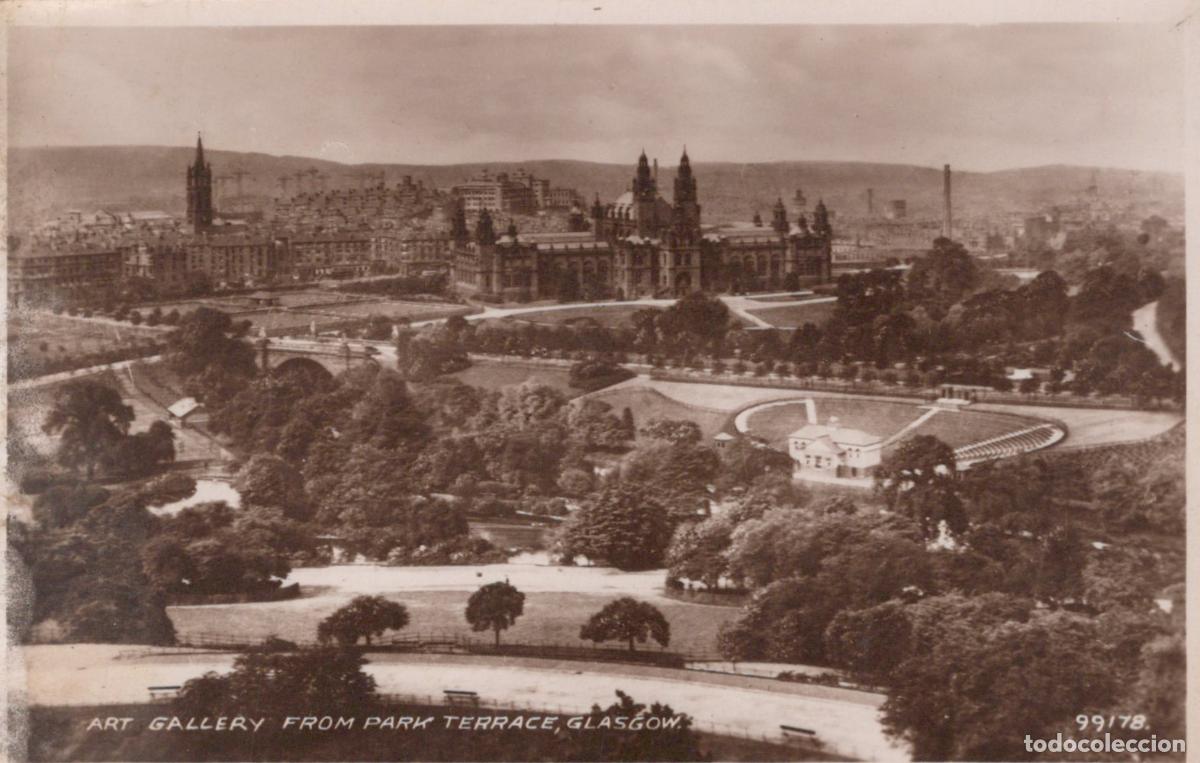 Postcards: United Kingdom Glasgow Kelvingrove Art Gallery Real Photo Unposted *YAE006