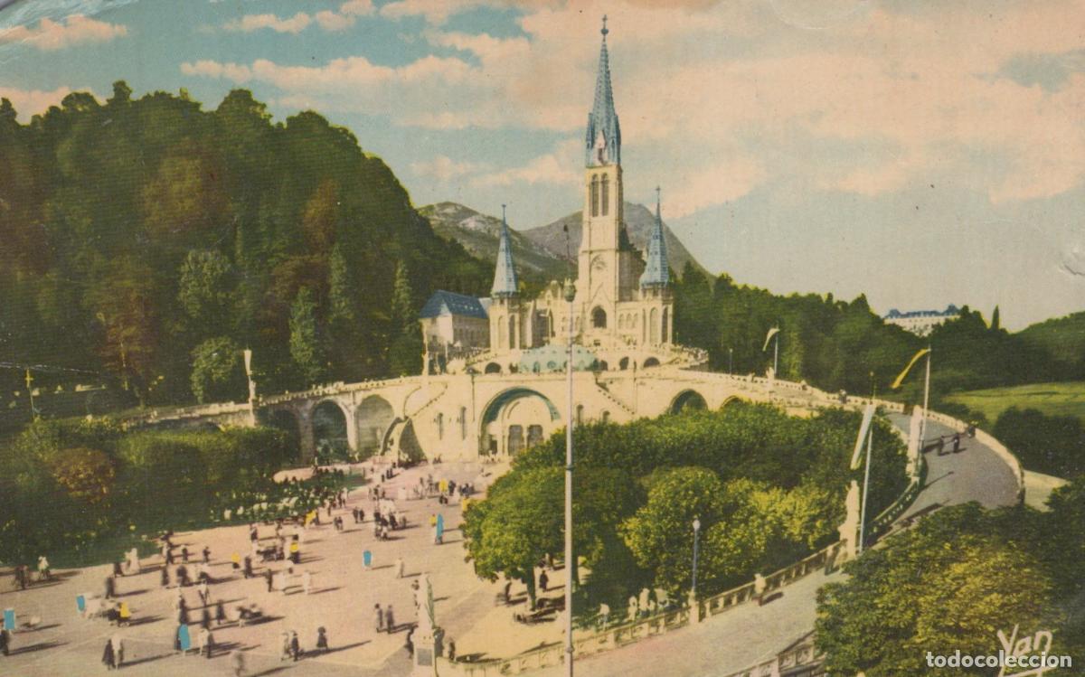 Postales: France Lourdes Sanctuaire Notre Dame Basilique P&egrave;lerinage Unposted *YAE020