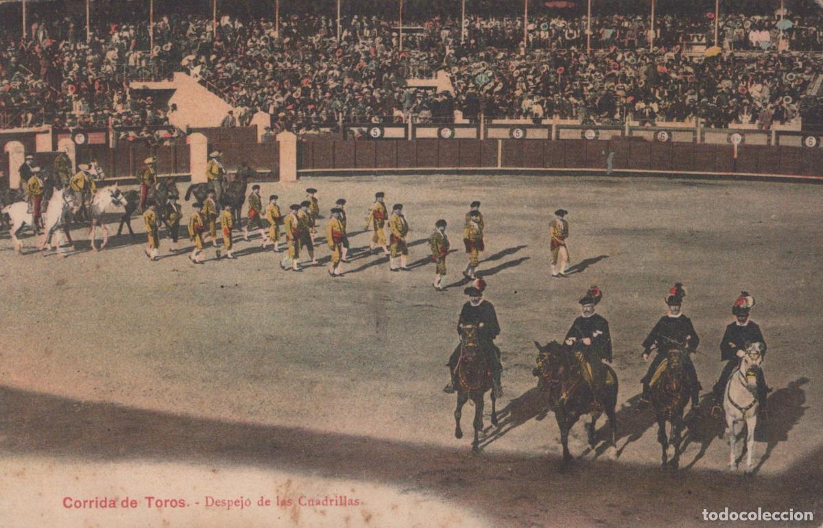 Postkarten: France Biarritz Corrida de Toros D&eacute;fil&eacute; des Cuadrillas *YAE050