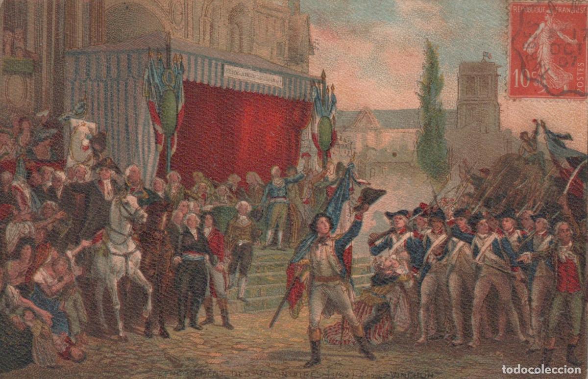 Postkarten: France Historical Scene Procession Unposted *YAE078
