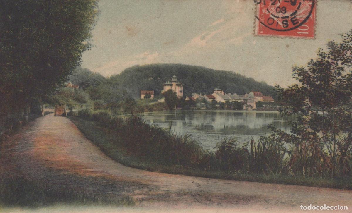 Postais: France Pierrefonds Chateau et Lac *YAE128