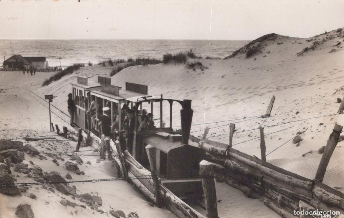 Postais: France Cap Ferret Petit Train Dunes Mer Voie &Eacute;troite *YAE138