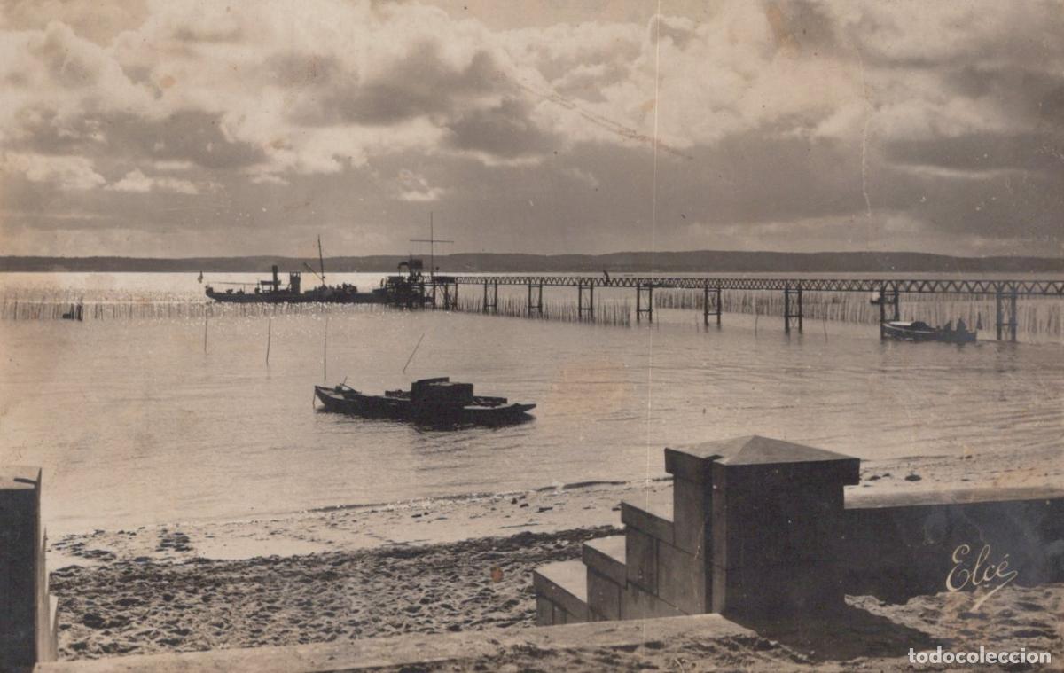 Postais: France Cap Ferret Bassin D Arcachon D&eacute;barcad&egrave;re B&eacute;lisaire Bateaux *YAE143