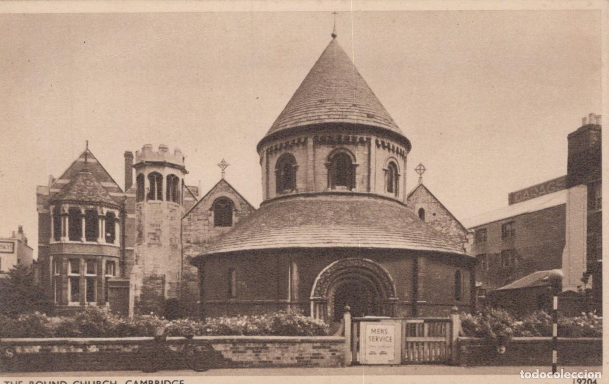 Cartes Postales: United Kingdom Cambridge Round Church Architecture Unposted *YAE144