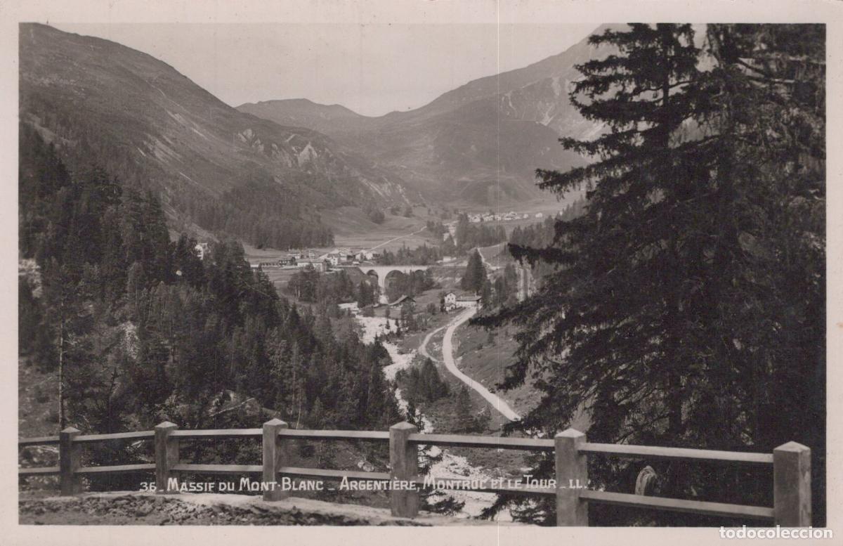 Cartes Postales: France Argenti&egrave;re Paysage Alpin Mont Blanc Massif *YAE149