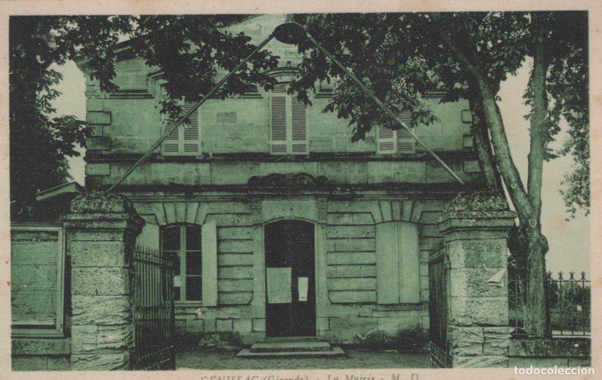 Cartes Postales: France G&eacute;nissac La Mairie Architecture B&acirc;timent Public Unposted *YAE148