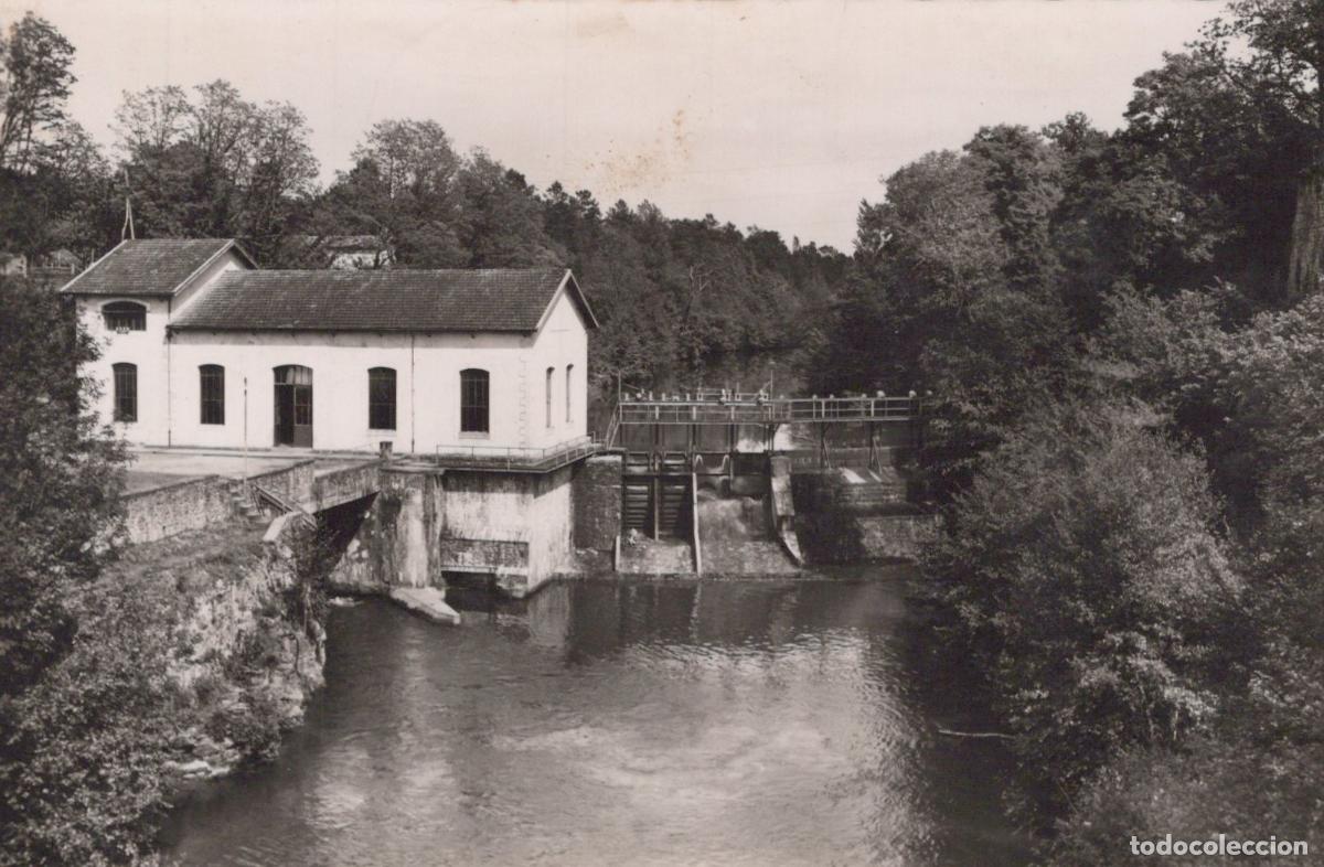 Cartoline: France Pr&eacute;chac La Chute du Ciron B&acirc;timent et Installation Hydraulique *YAE163
