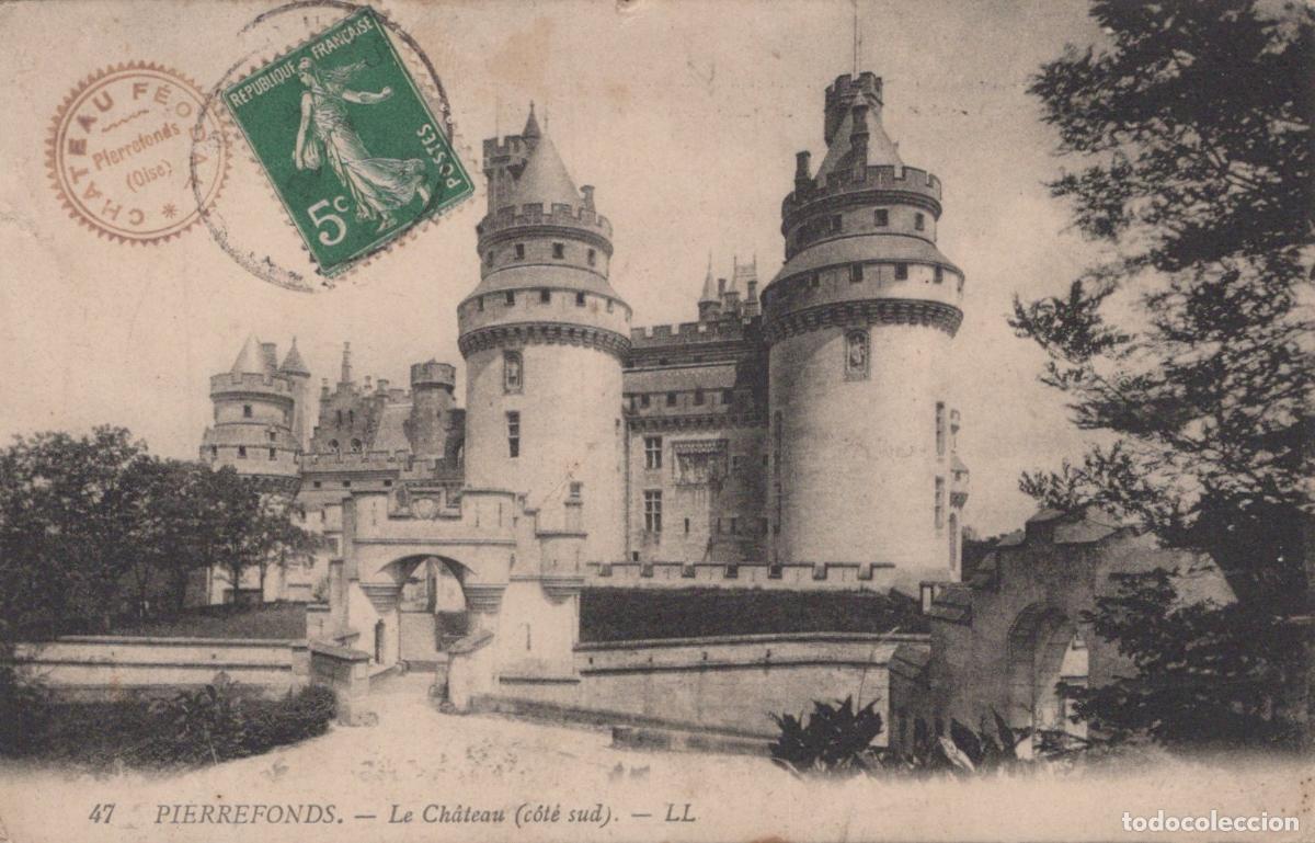 Postcards: France Pierrefonds Ch&acirc;teau de Architecture 1908 *YAE125