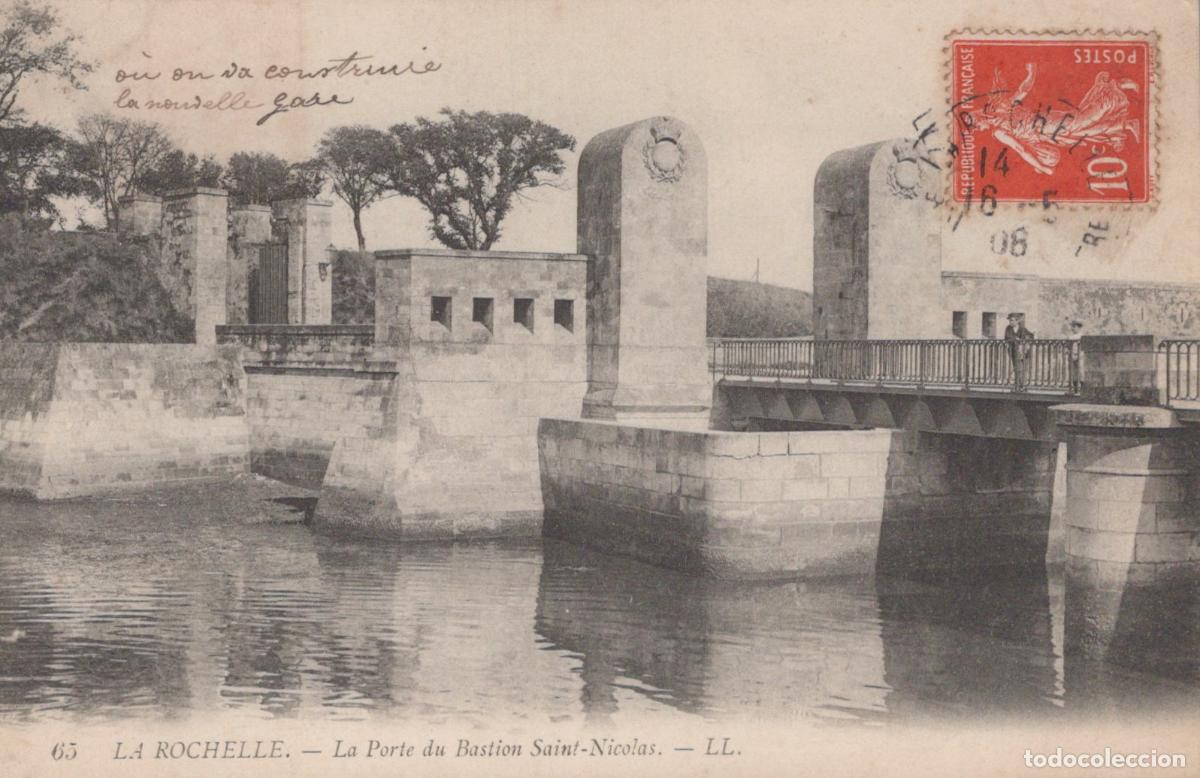 Postcards: France La Rochelle Porte Bastion Saint Nicolas *YAE204
