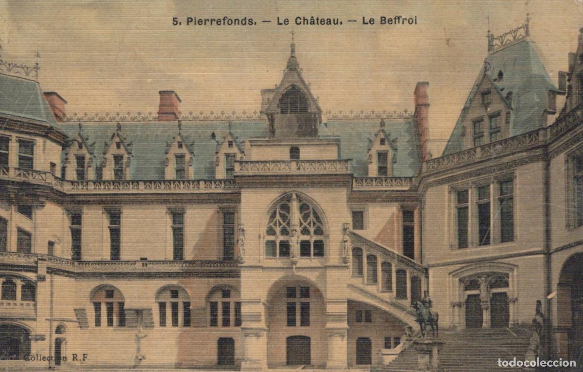 Postcards: France Pierrefonds Chateau Belfroi *YAE127