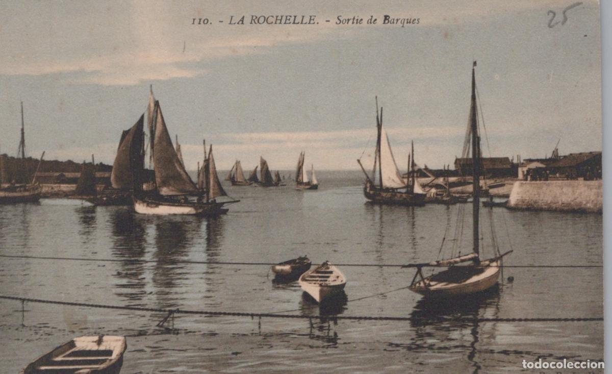 Postais: France La Rochelle Port Voiliers et Barques Unposted *YAE213