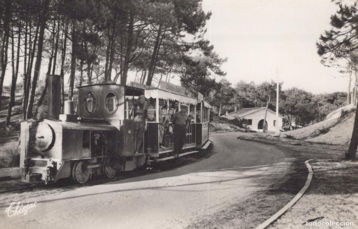 Postcards: France Arcachon Le Petit Train du Cap Ferret Real Photo *YAE135