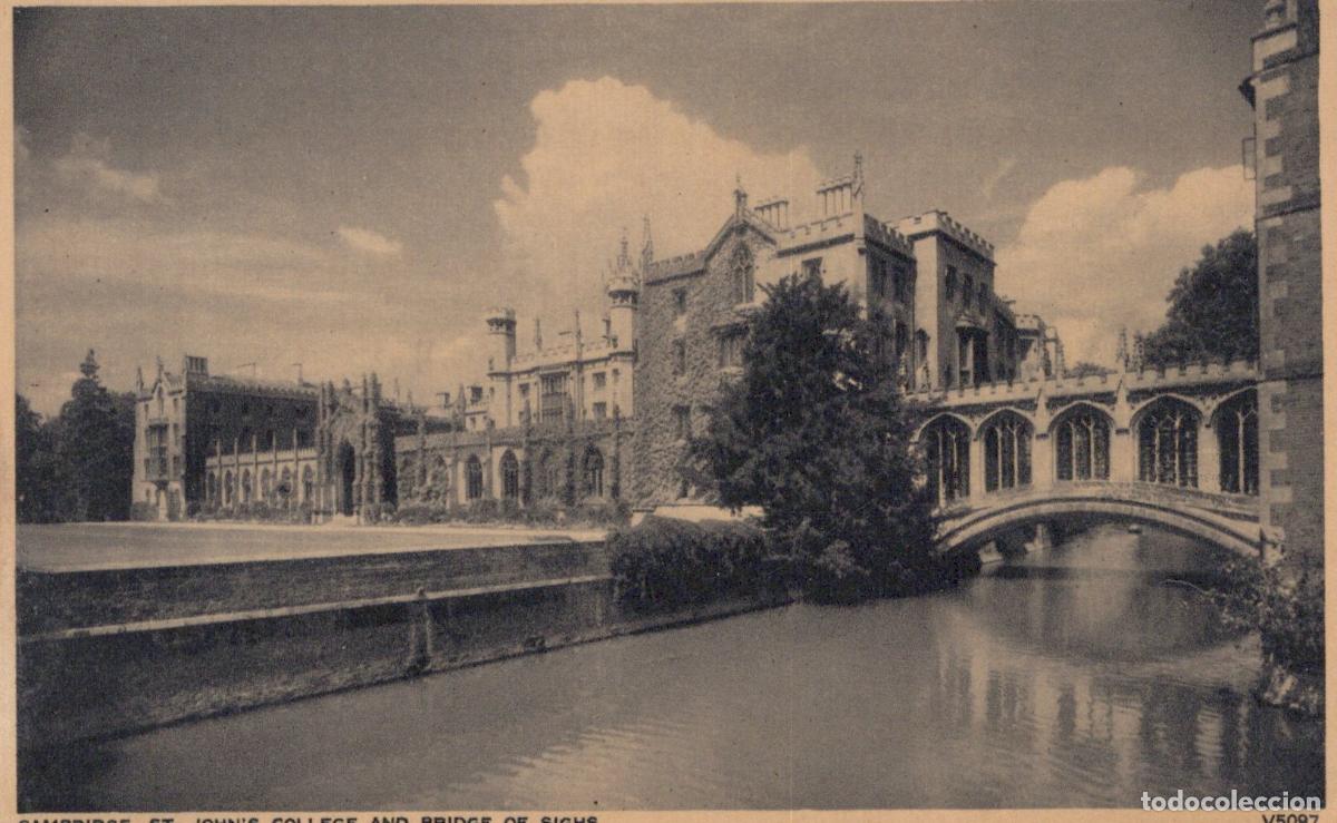 Postkarten: United Kingdom Cambridge UK St John S College Bridge of Sighs Unposted *YAE146