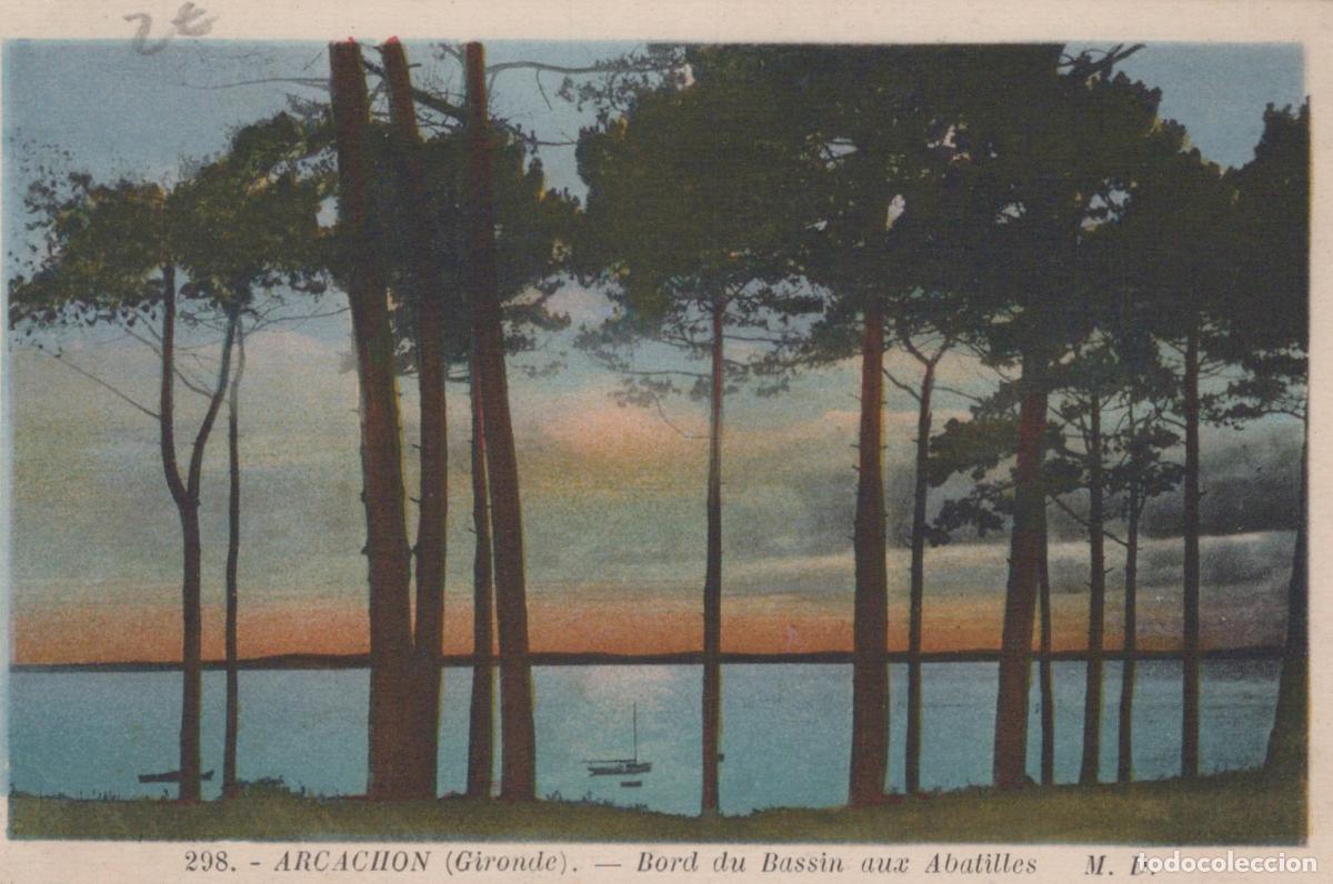 Cartes Postales: France Arcachon Bord du Bassin aux Abatilles *YAE171
