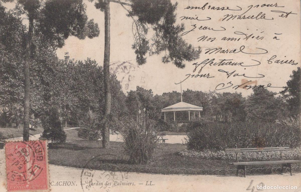 Cartes Postales: France Cachon Jardin des Palmiers Kiosque *YAE191