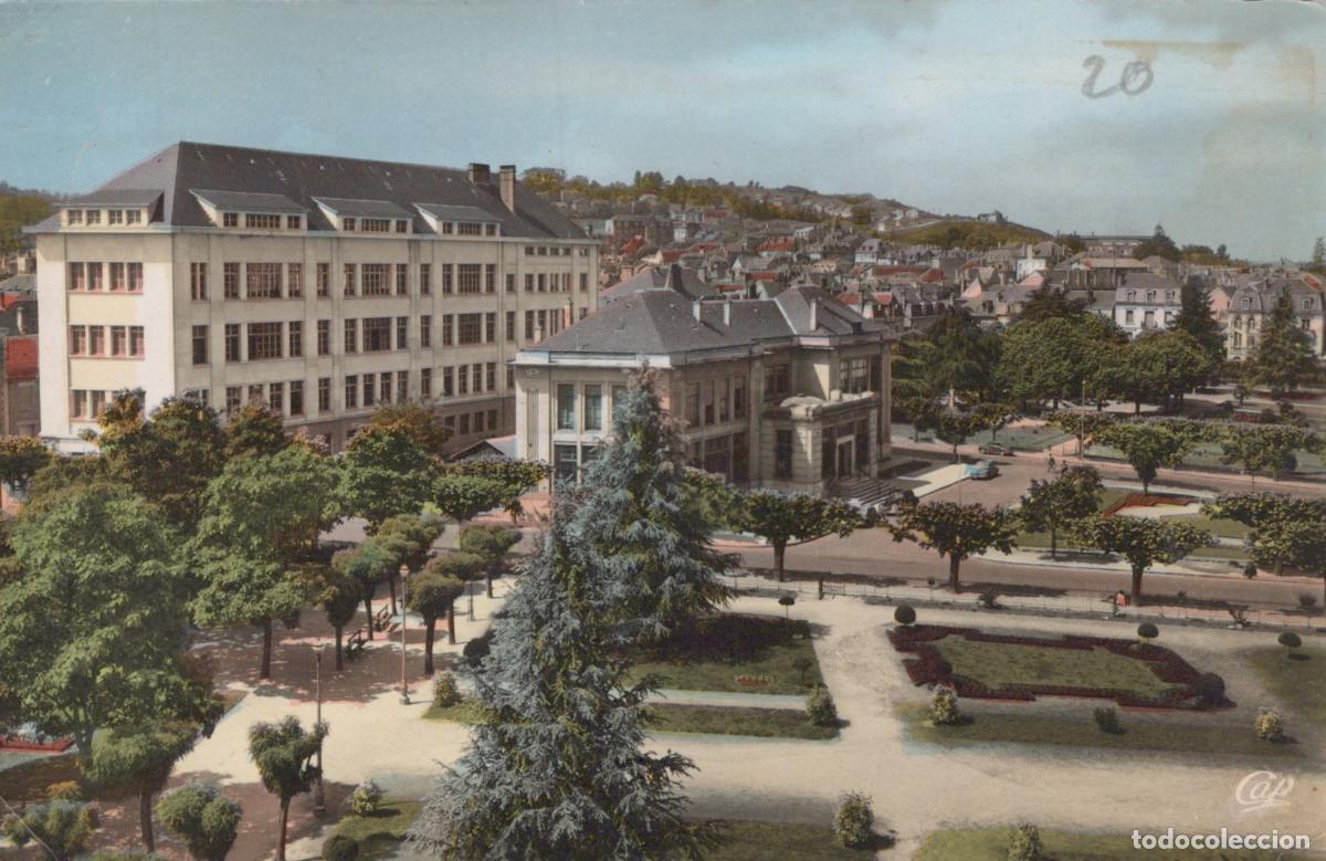 Postkarten: France Brive La Poste et les Jardins Architecture Urbaine *YAE319