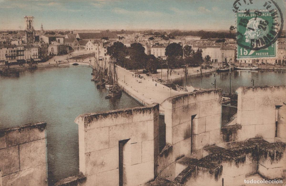 Postkarten: France La Rochelle Port et Fortifications Affranchie *YAE205