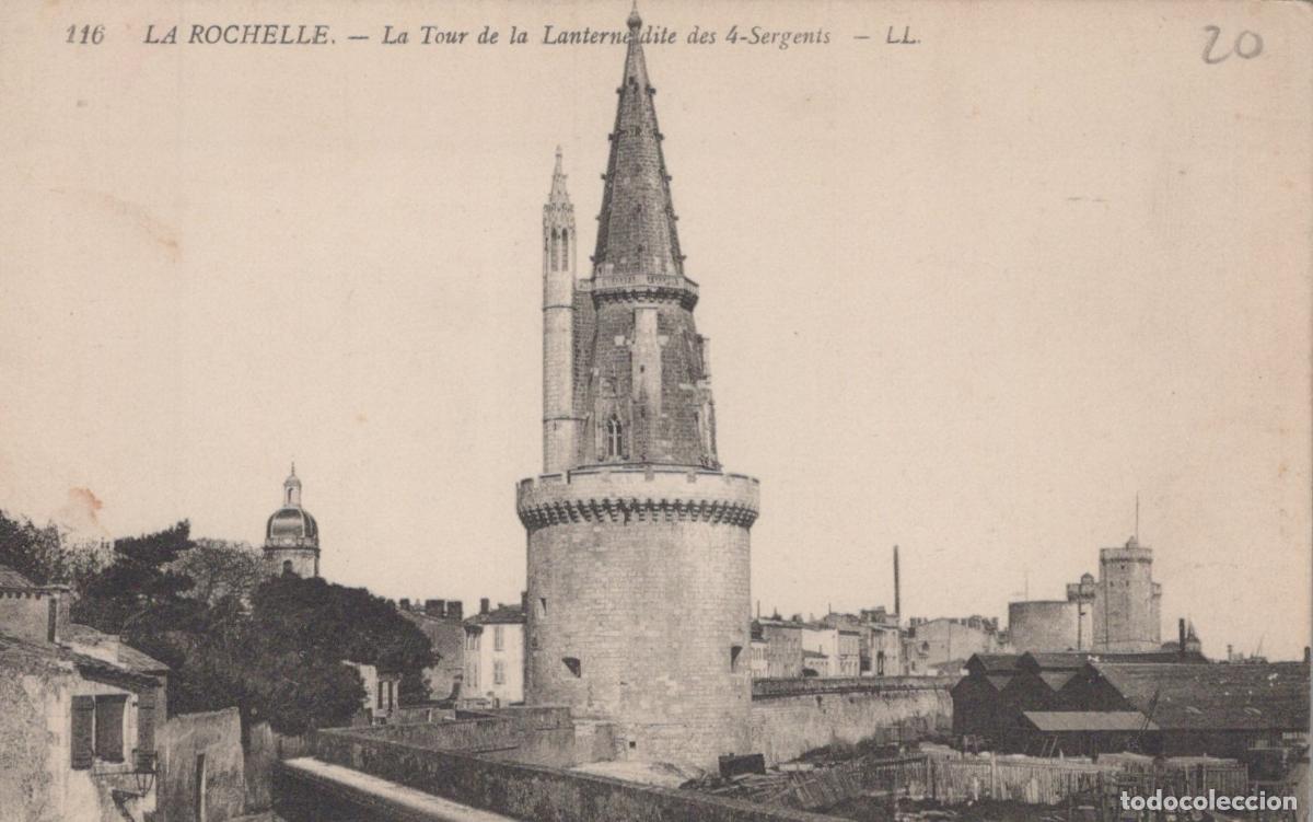 Postkarten: France La Rochelle Tour de la Lanterne Architecture *YAE206