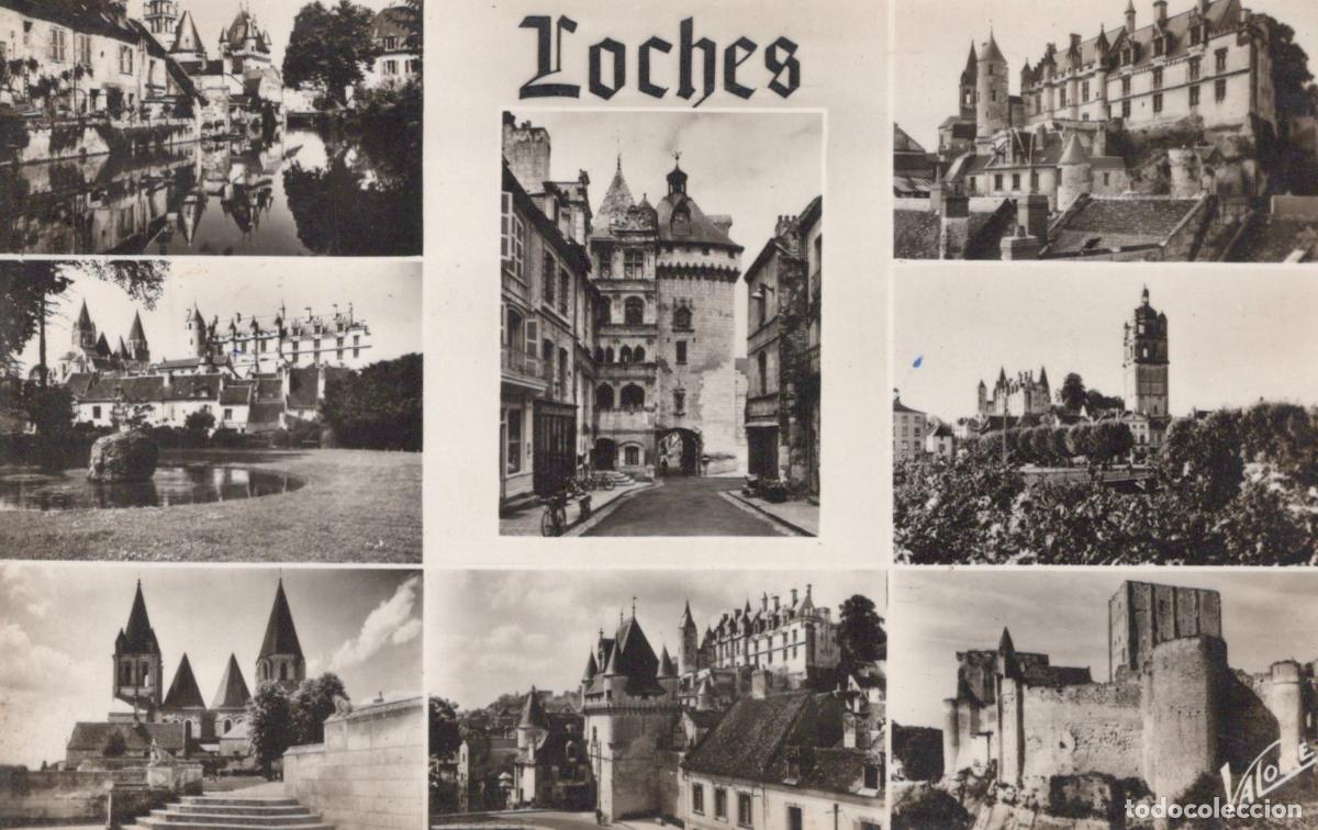 Postkarten: France Loches Merveilles Architecture Ch&acirc;teaux &Eacute;glises *YAE340