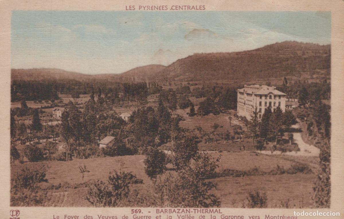 Postkarten: France Barbazan Thermal Foyer des Veuves de Guerre Vall&eacute;e *YAE369